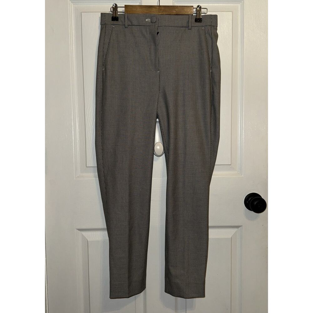 J.Crew High Rise Cameron Houndstooth Ankle Pants Size 8 Style #AB682‎